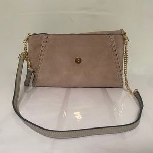 Milly Synthetic Whipstitch Clutch